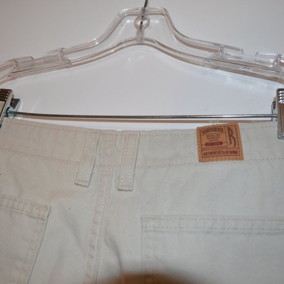 Riders Vintage USA Durable & Comfortable White Cream Denim Men Pants 10 M - Picture 9 of 9